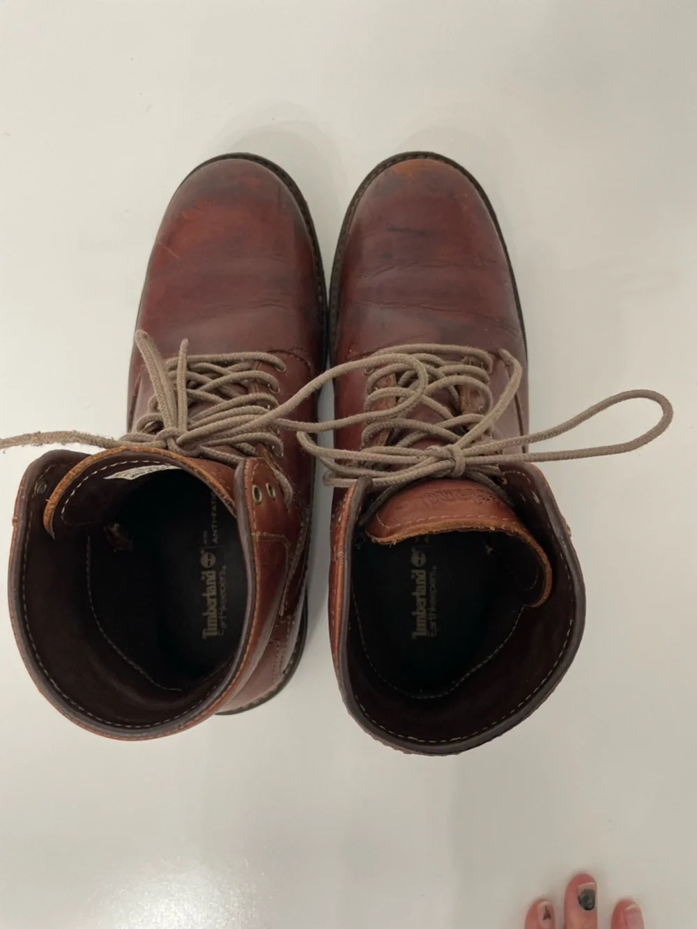 Timberland Earthkeeper Ryker Brown Leather Waterproof Boots Mens 9 Gorp Grunge